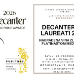 Decanterovi laureati 2026.