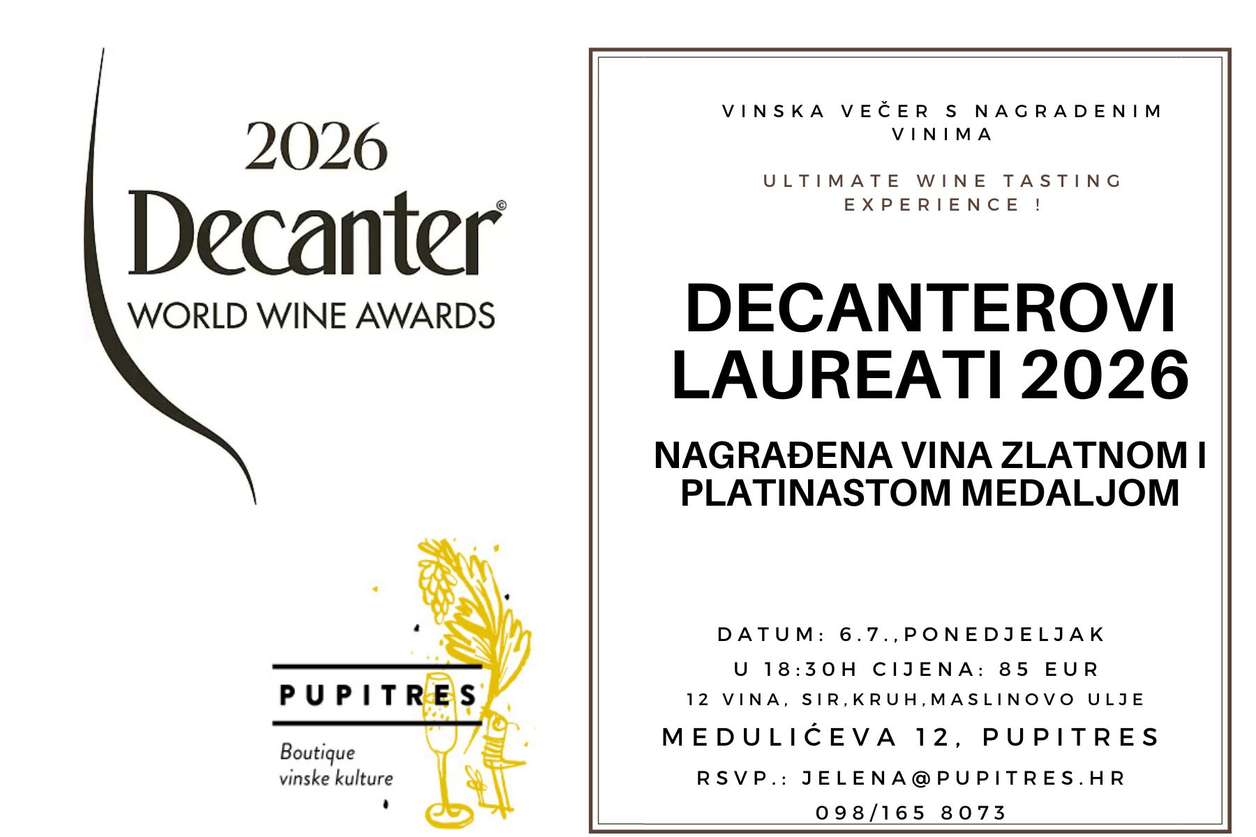Decanterovi laureati 2026.